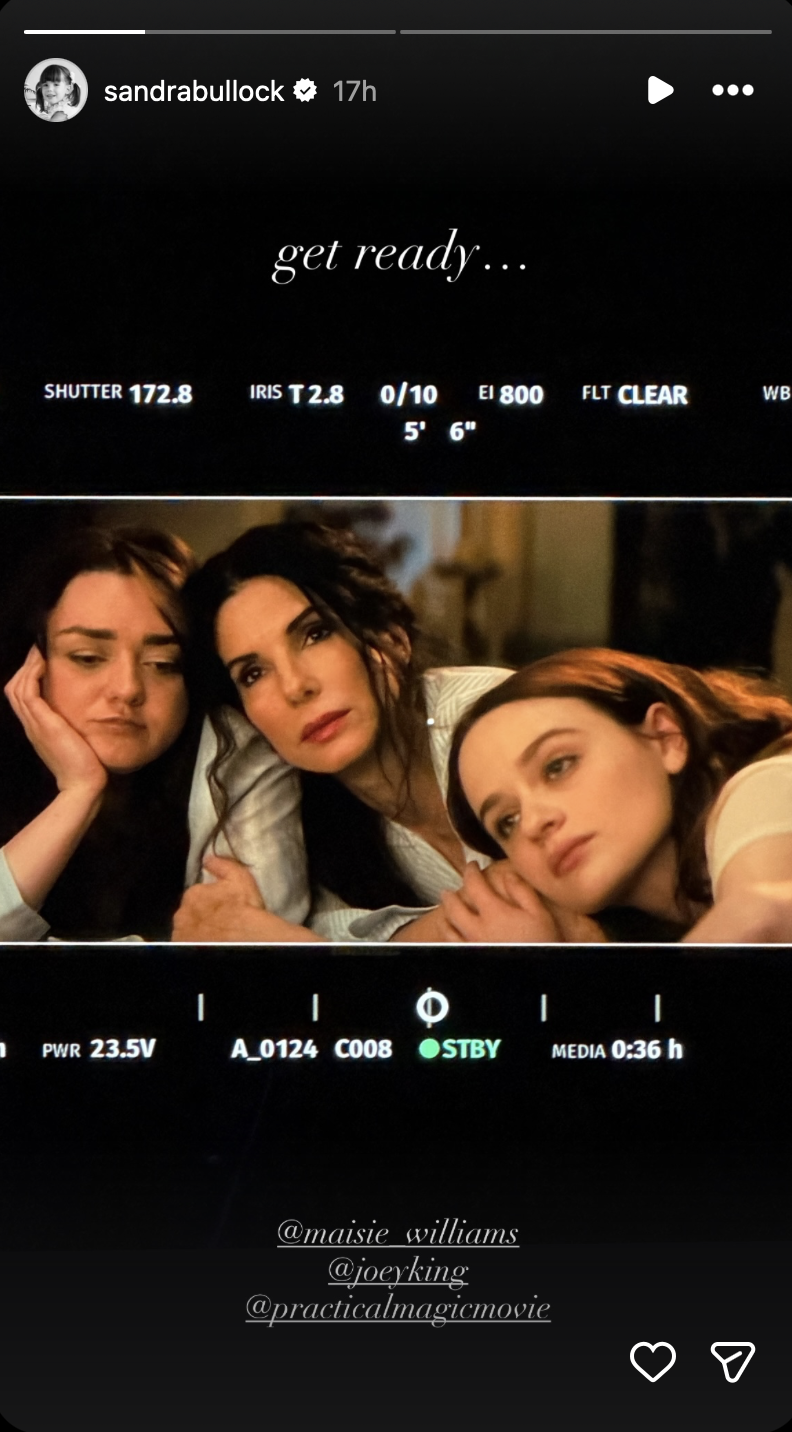 Sandra Bullock Instagram