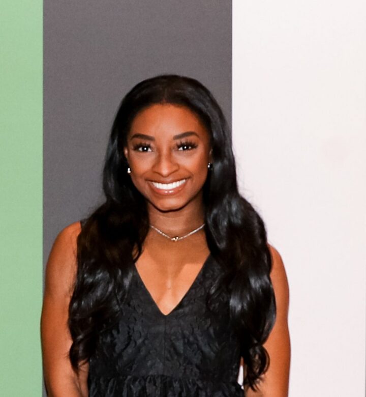 Simone Biles red swim 720x780