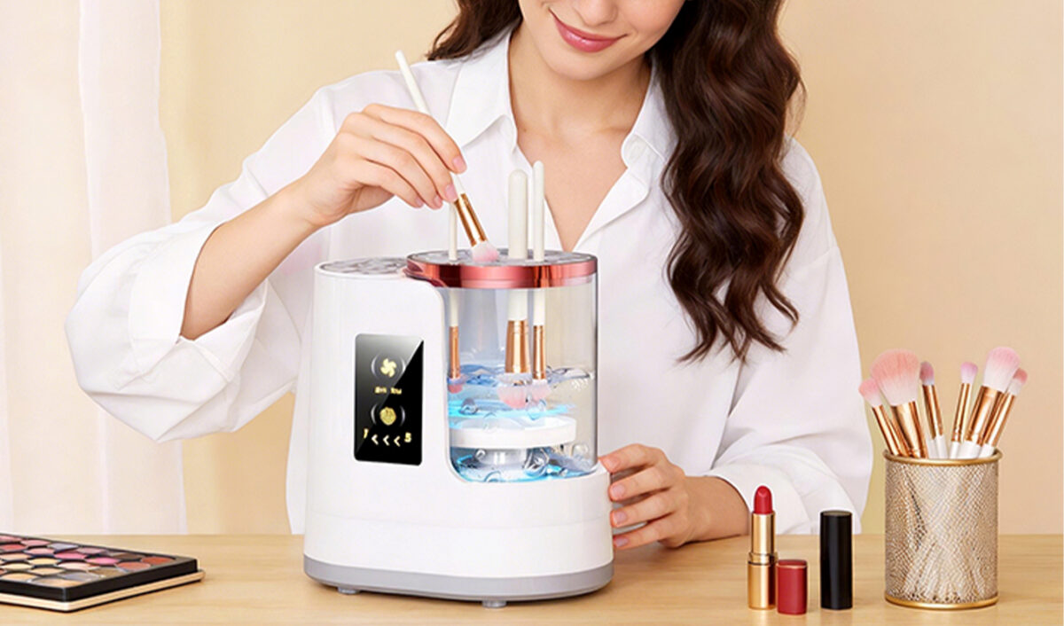 The Jnconser Electric Makeup Brush Cleaner.