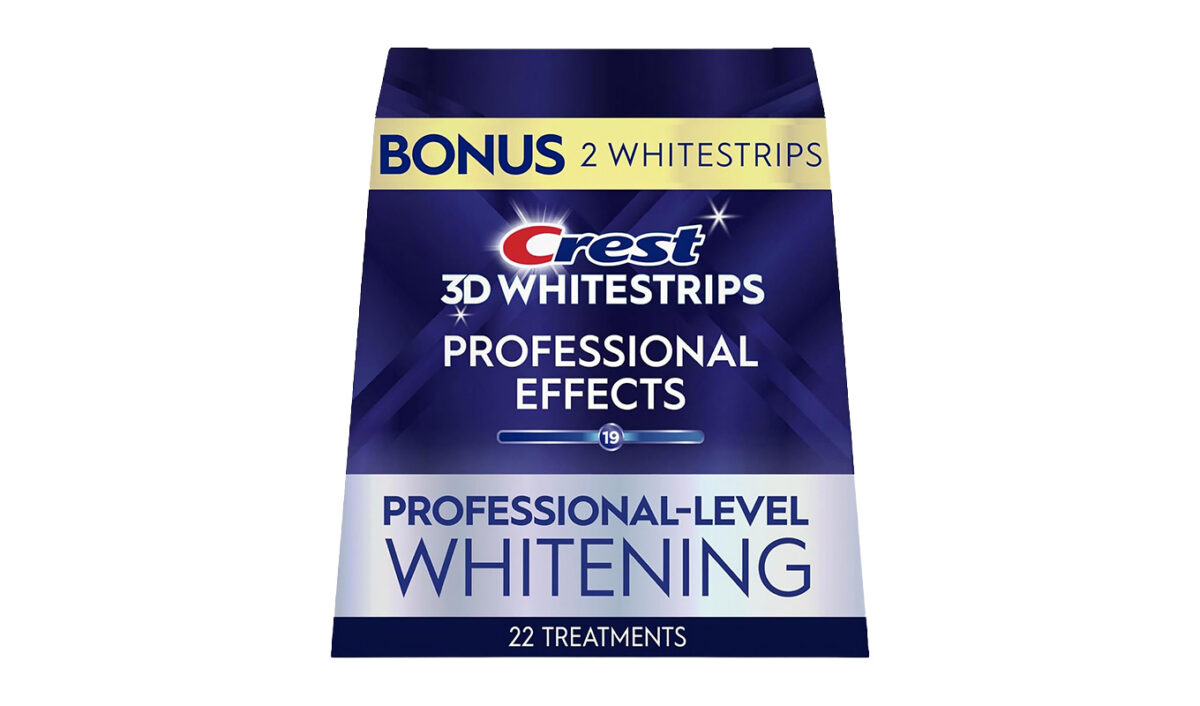 The Crest 3D Whitestrips.
