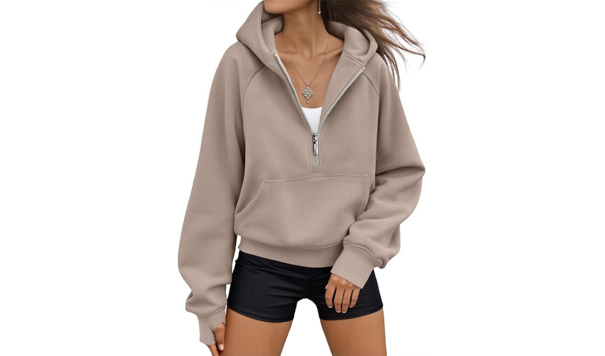 amazon prime day fashion deals: AUTOMET Half-Zip Hoodie