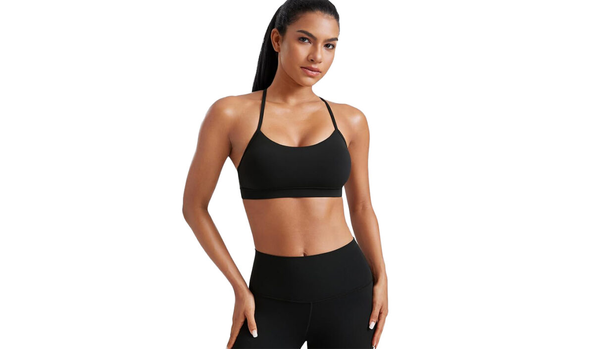 amazon prime day fashion deals CRZ YOGA Butterluxe Y Back Sports Bra 1200x706