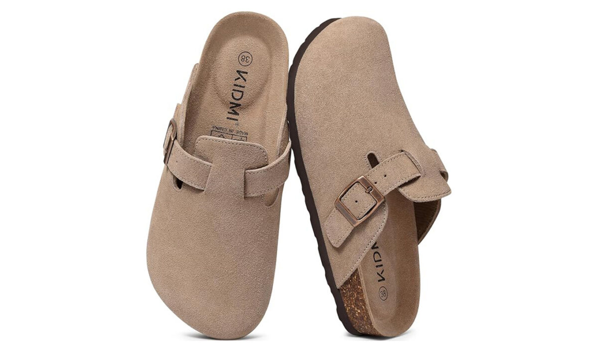 amazon prime day fashion deals KIDMI Leather Clogs 1200x706