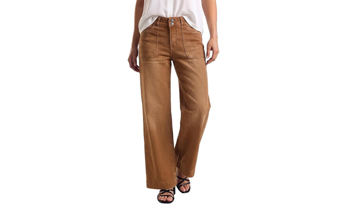 amazon prime day fashion deals: Sidefeel High-Waisted Stretchy Jeans