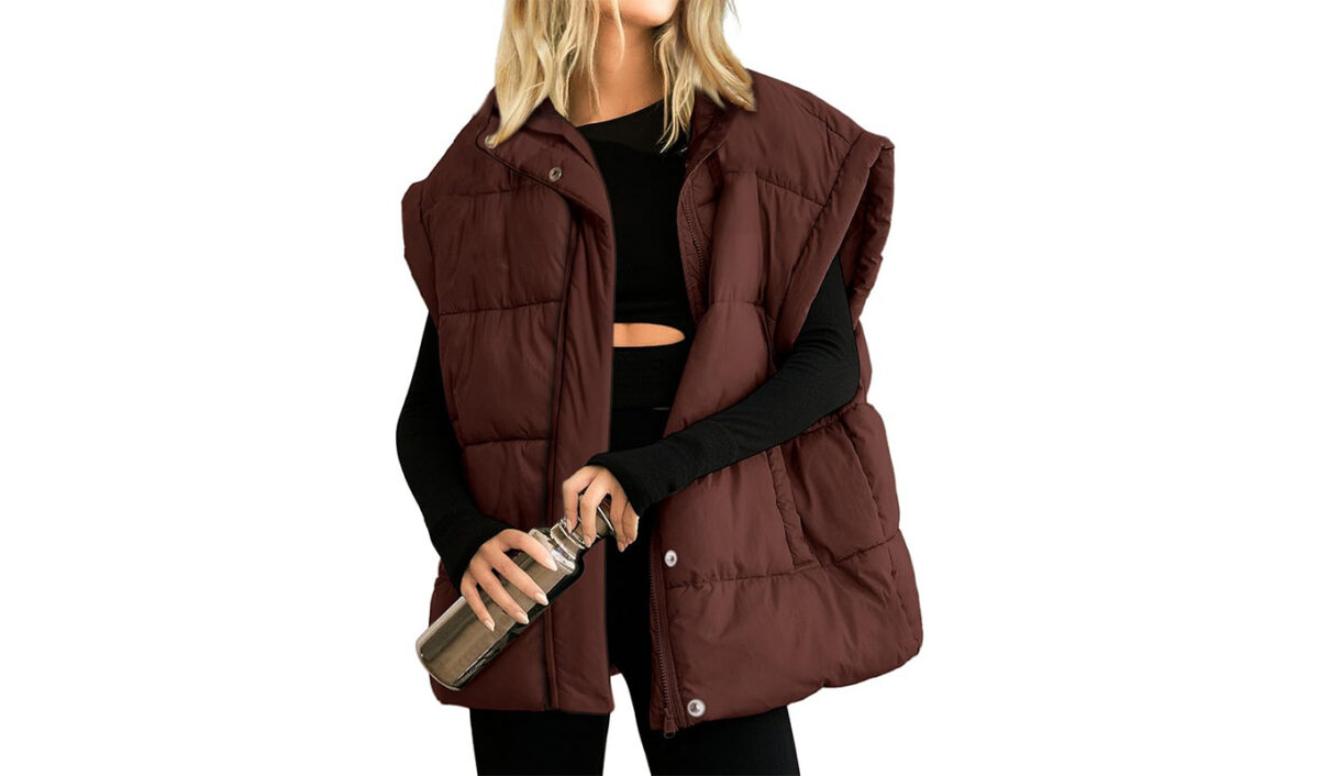 amazon prime day fashion deals: Songling Oversized Puffer Vest