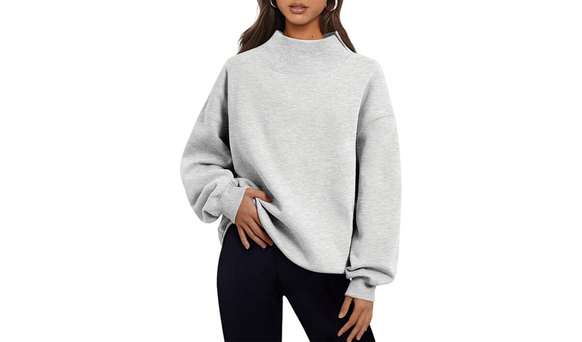 amazon prime day fashion deals: Trendy Queen Mockneck Sweater