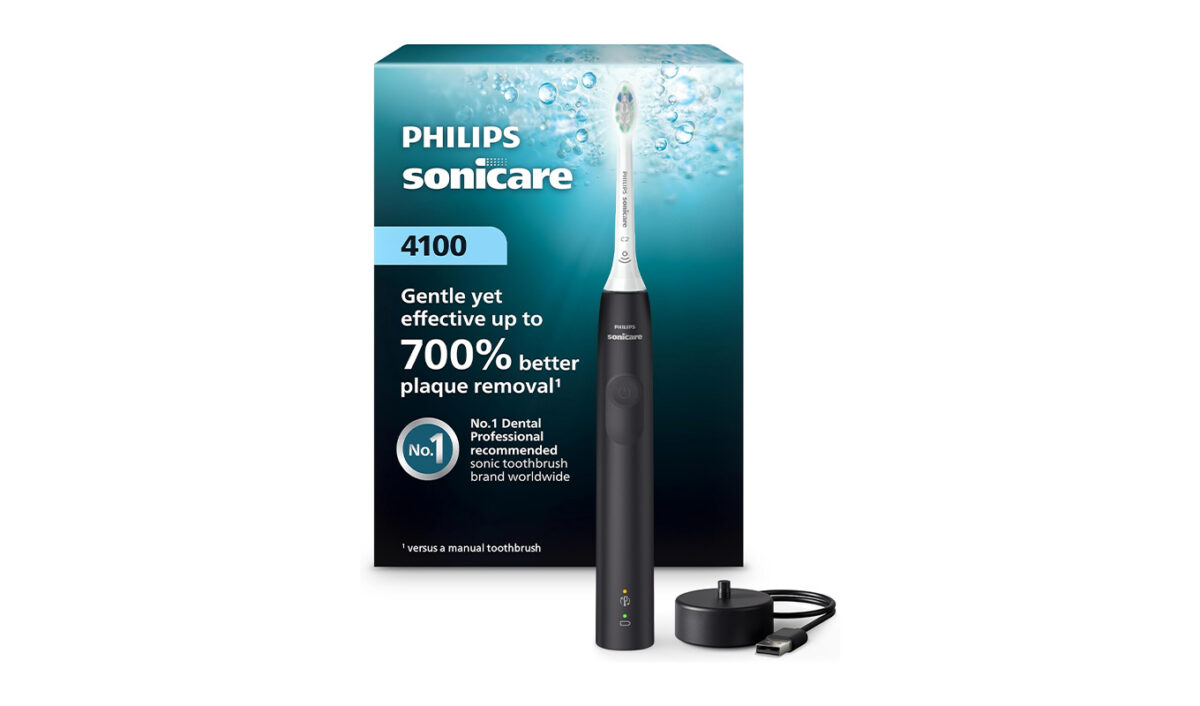 best amazon prime day deals Philips Sonicare 4100 Series Electric Toothbrush 1200x706