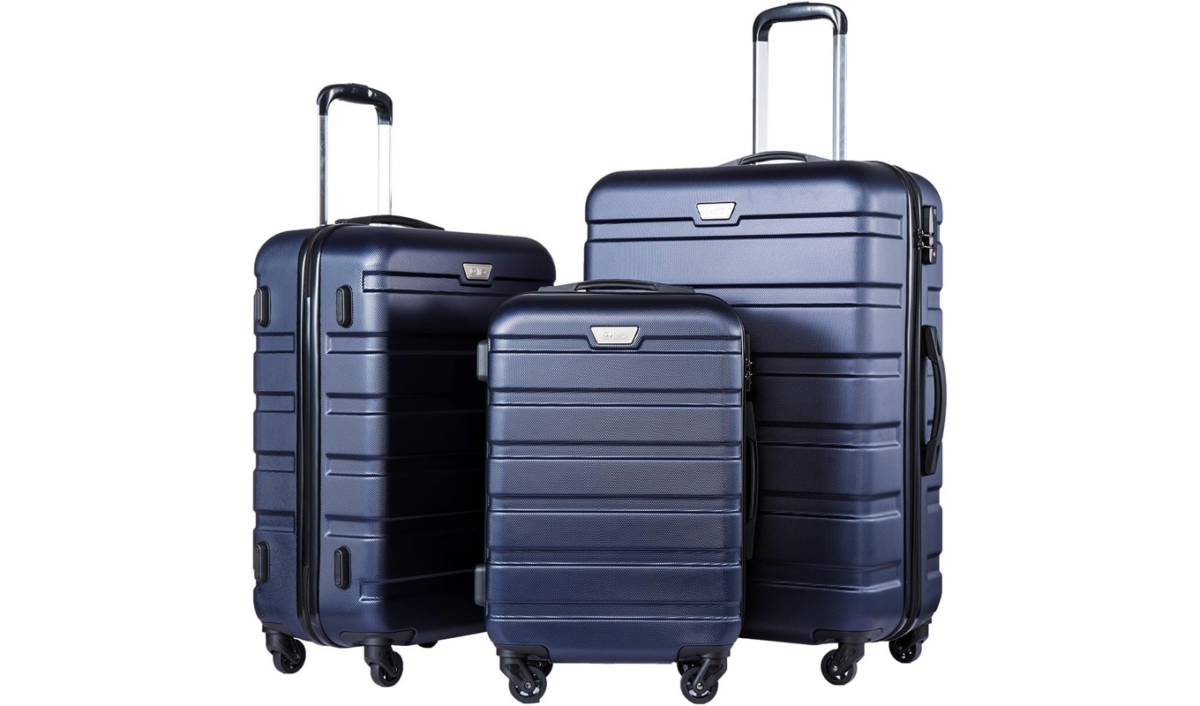 Early Prime Day Deals 2026: Coolife blue luggage set
