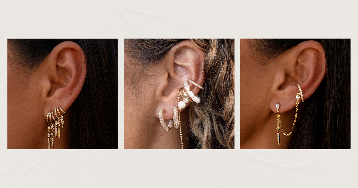 Boho Ear Stacks Are Back—But Thanks to These Illusion Earrings, You Don't Need the Extra Piercings