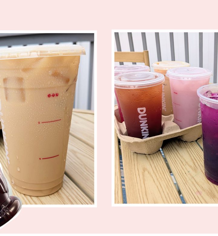 july 4th menu at dunkin that i taste-tested
