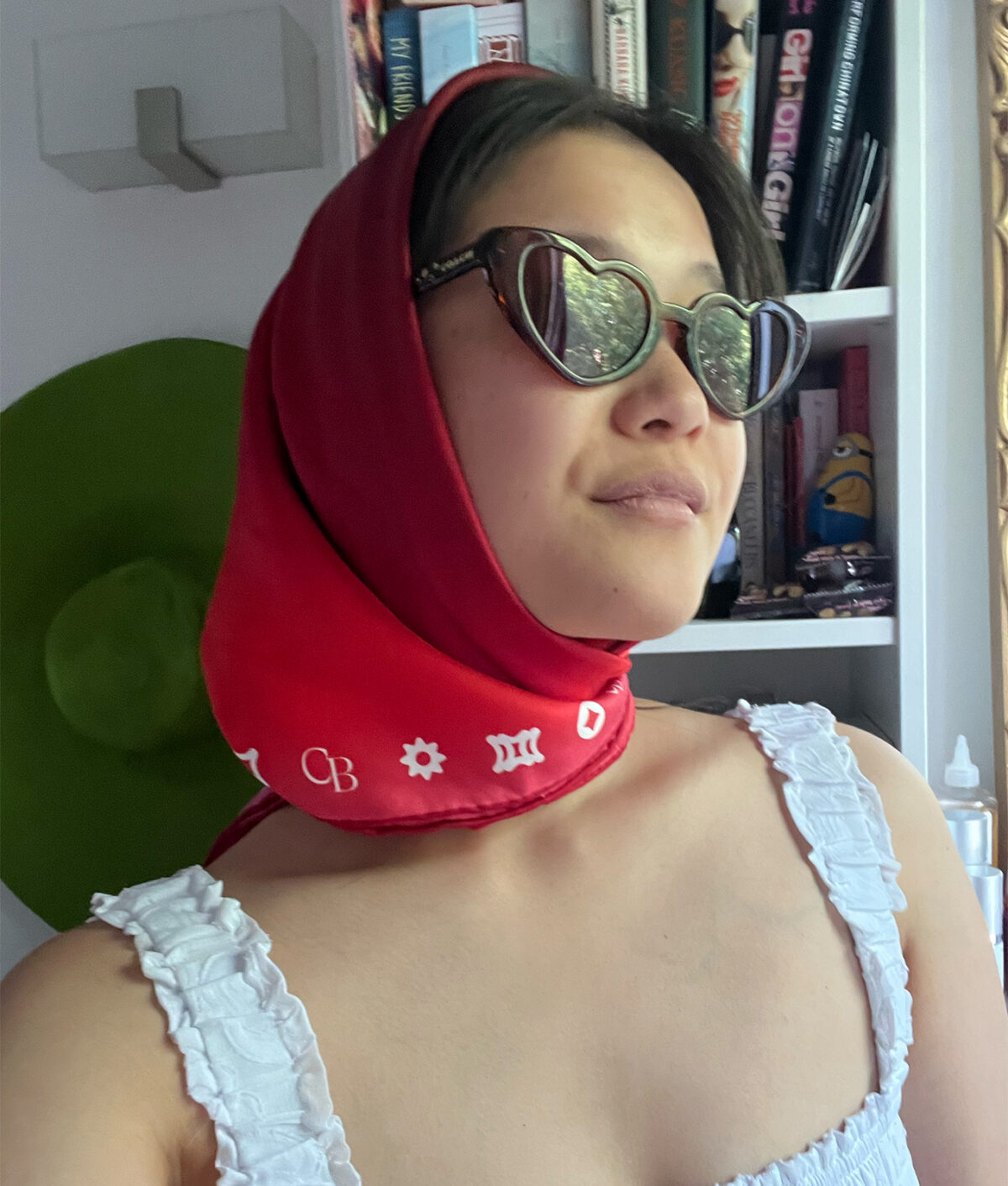 french girl summer vacation shopping list: silk scarf
