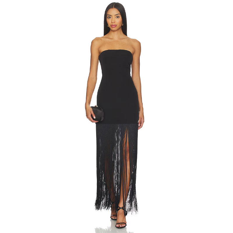 fringe trend more to come fringe dress