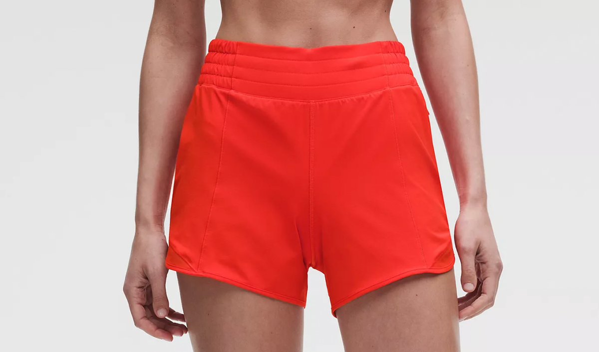 lululemon Summer Sale 2026: red shorts