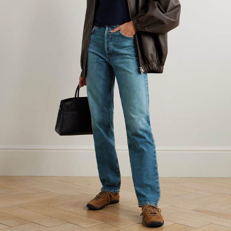 how to style a white tank top agolde pinch jeans