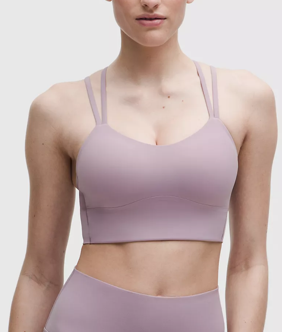 lululemon Summer Sale 2026: lavender sports bra