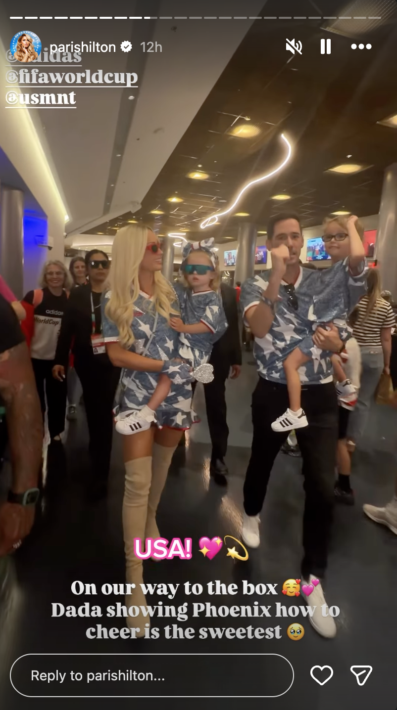 paris hilton kids world cup