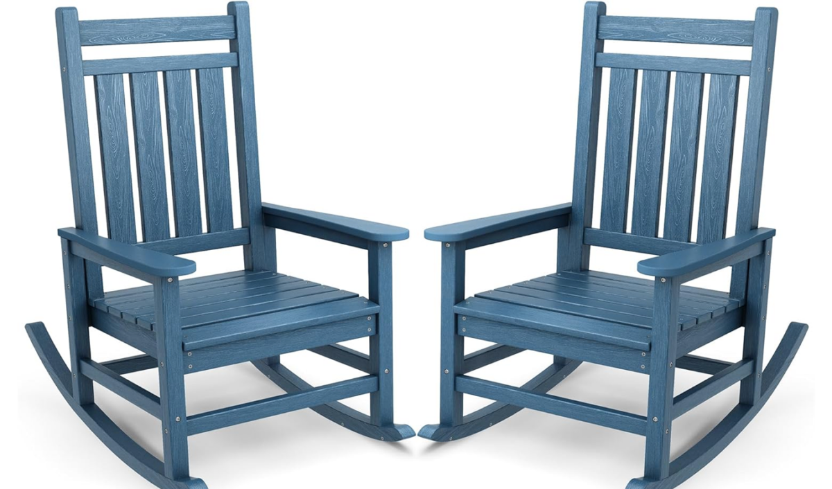 Amazon Prime Day Deals 2026: Blue rocking chairs