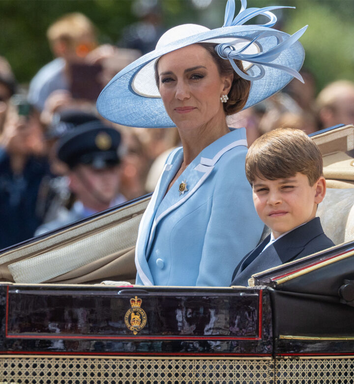 prince louis trooping the colour