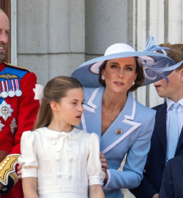 prince william princess charlotte father's day photo