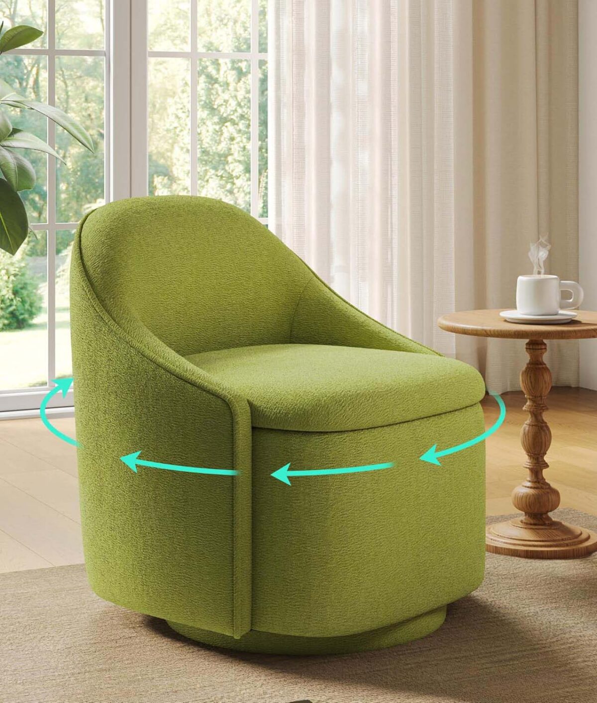 swivel chair