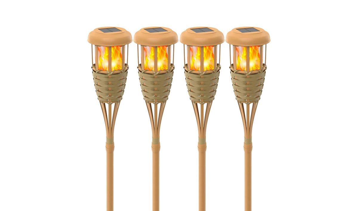 random but useful amazon products on sale: evelyn solar outdoor lights