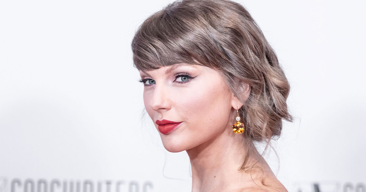 Um, Is Taylor Swift Wearing Fake Bangs in Preparation for Her Wedding?