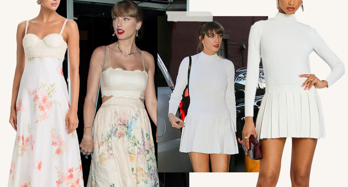 Bride-to-Be Taylor Swift Knows How to Rock a White Outfit—Shop Her Best Looks, Starting at $25
