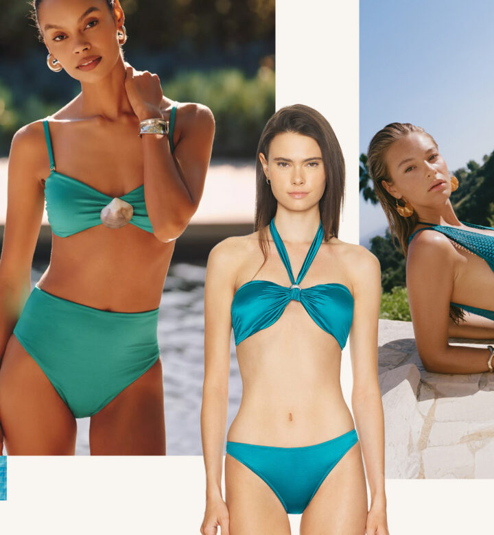 teal-swimsuit-color-summer-2026-trend