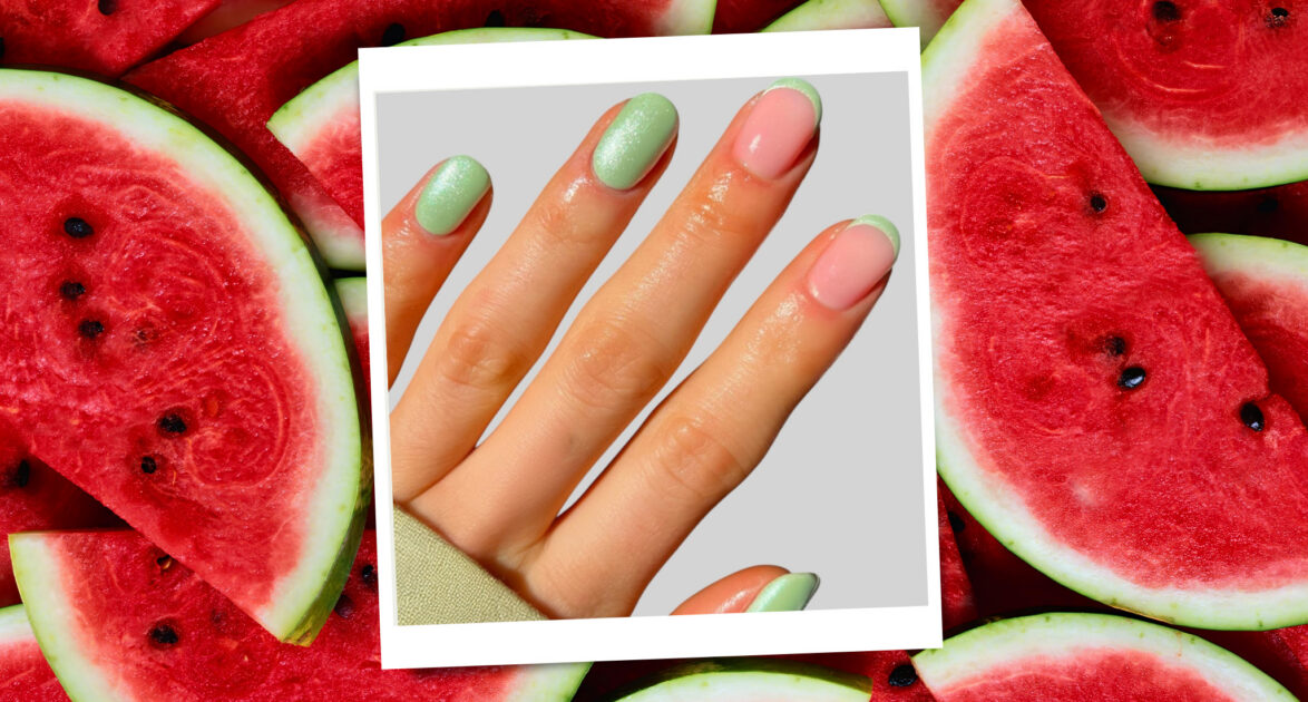 Watermelon Nails Are Summer's Juiciest Manicure Trend