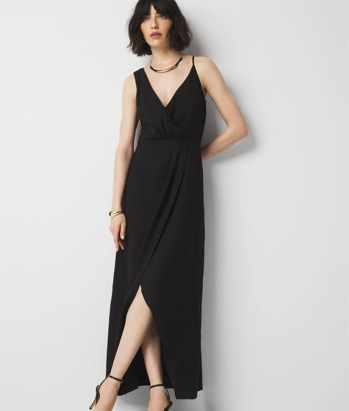 white-house-black-market-asymmetrical-maxi-dress.