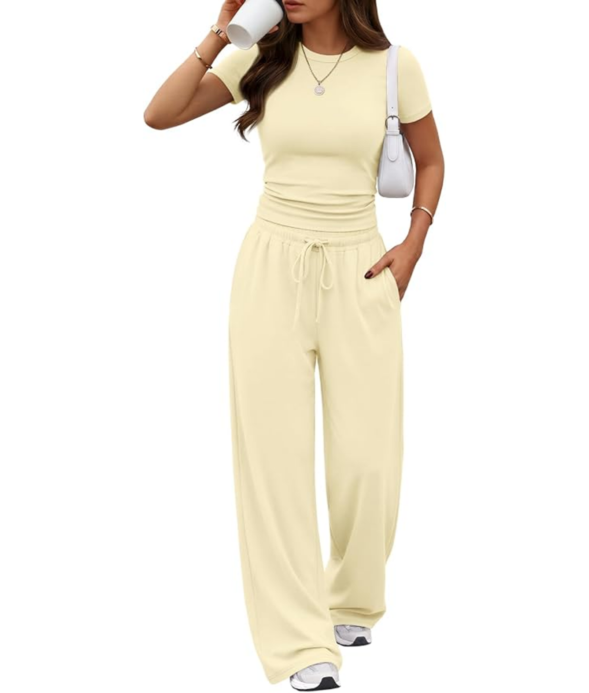 Best Amazon Matching Sets for Summer: yellow sweat set