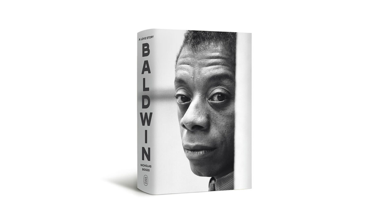 beach bag biography reads: baldwin: a love story