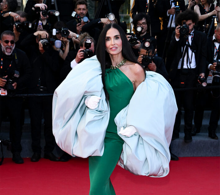 demi moore katseye collab