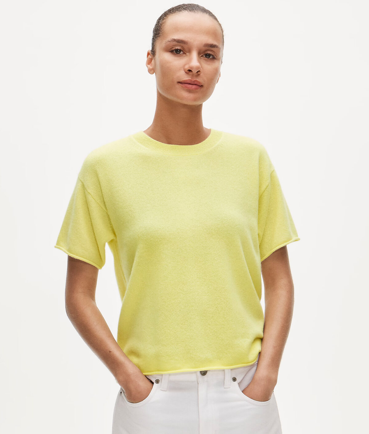 The J.Crew Cashmere Relaxed T-Shirt.