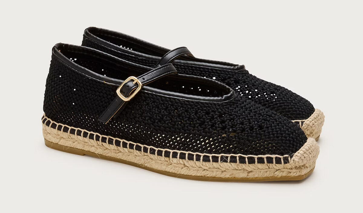 The J.Crew Sophie Mary Jane Espadrilles.