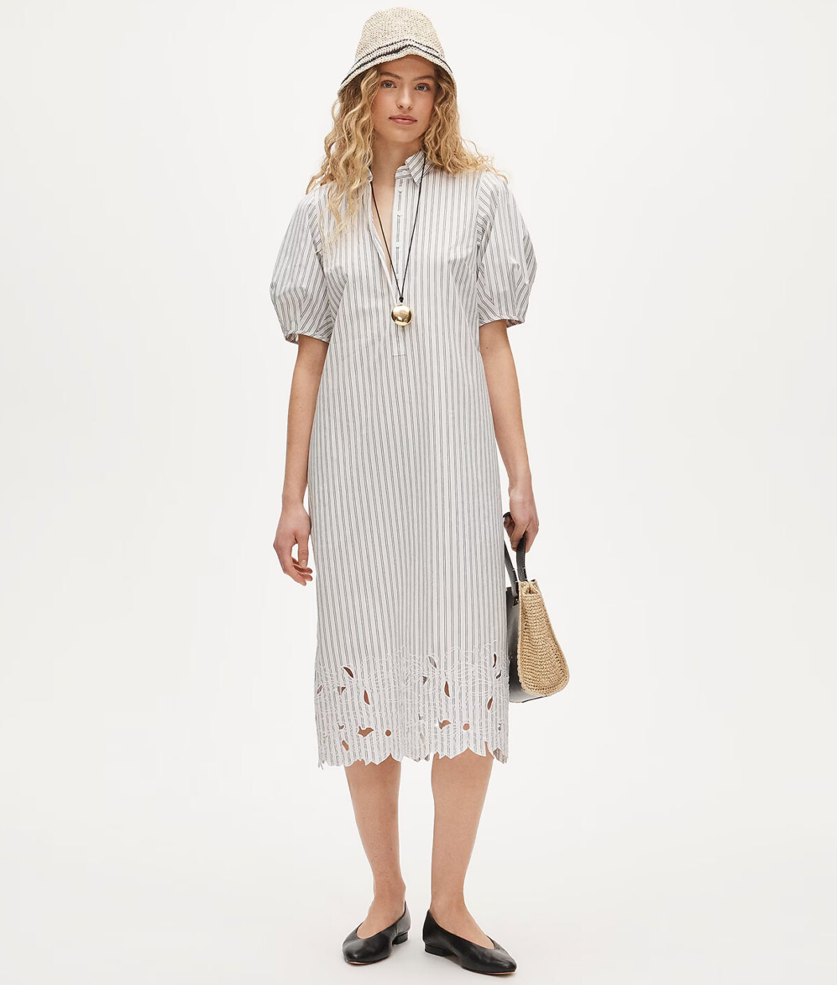 The J.Crew Embroidered Shirt-Dress.