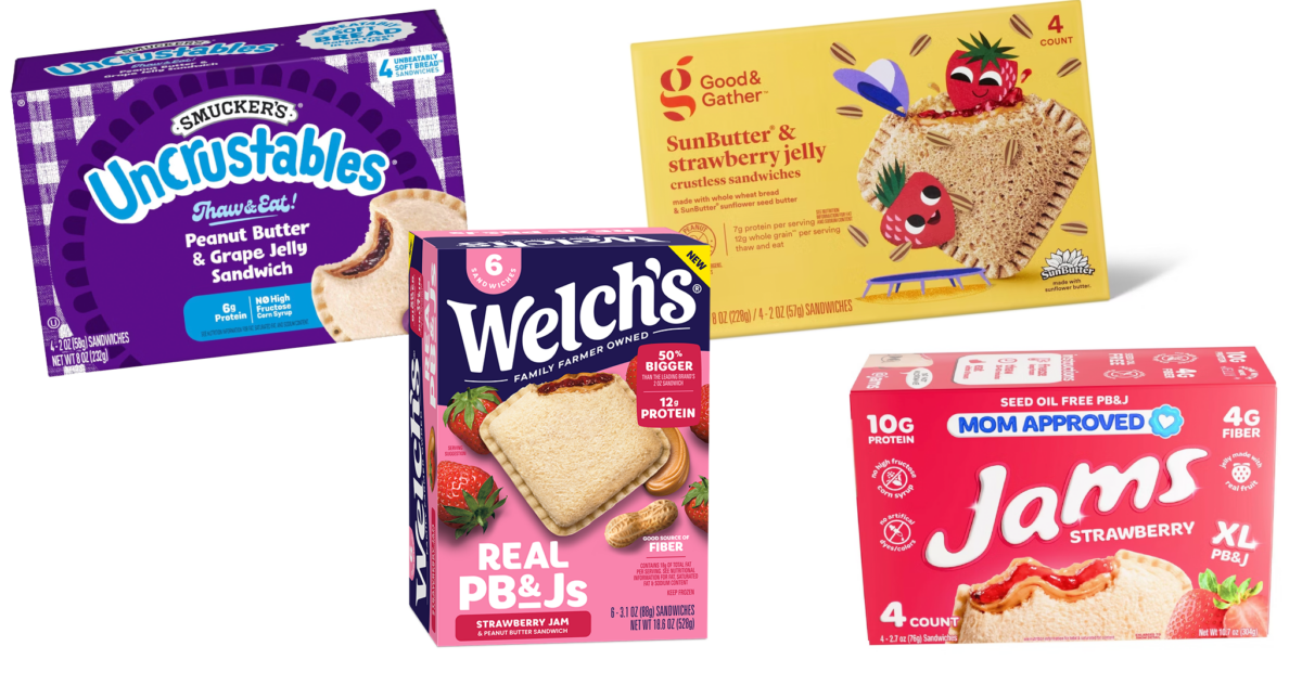 pb and j sandwiches