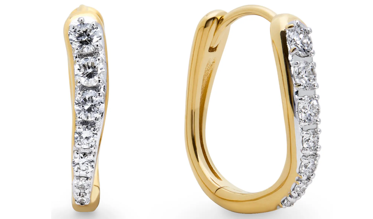 Nordstrom Anniversary Sale Investments: Diamond hoop earrings