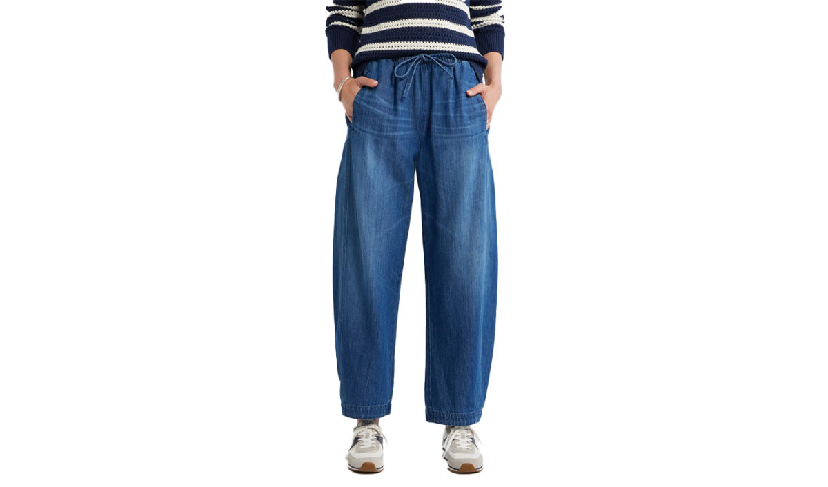 nordstrom anniversary sale under 100: caslon barrel jeans