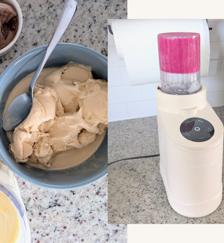 nutribullet chill and desserts made with it