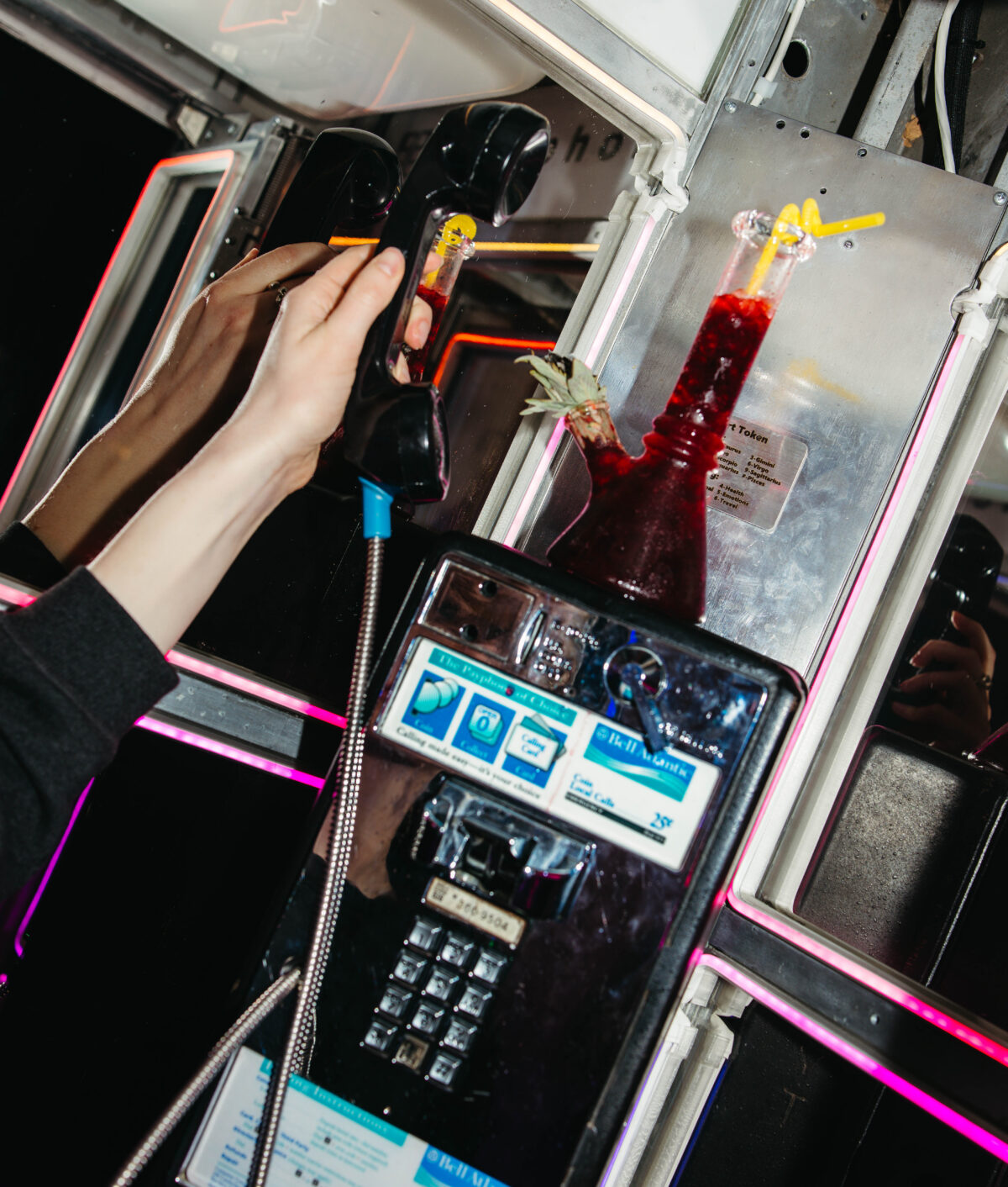 pinky swear phone booth