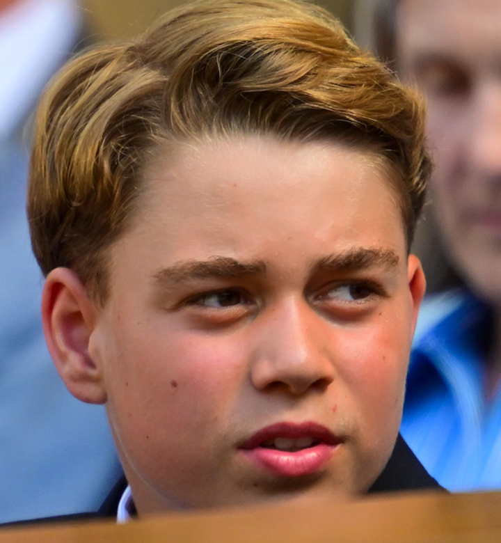 prince george birthday portrait prince william signature look