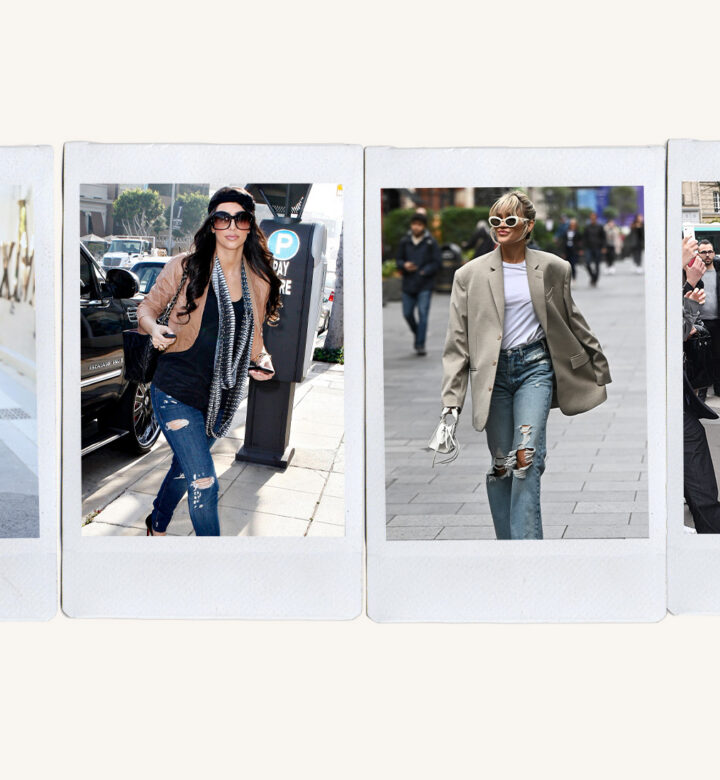ripped denim trend