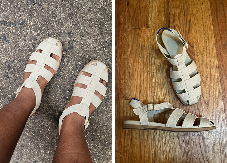 rothy's fisherman sandals review