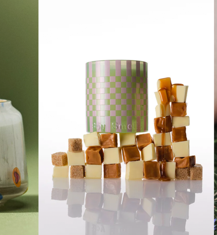 candles and perfume