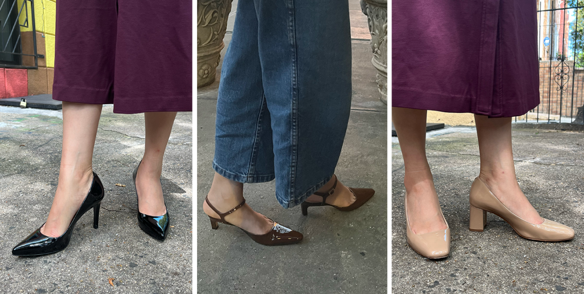 sarah flint vs. inez: inez alta, francesca and frida pumps