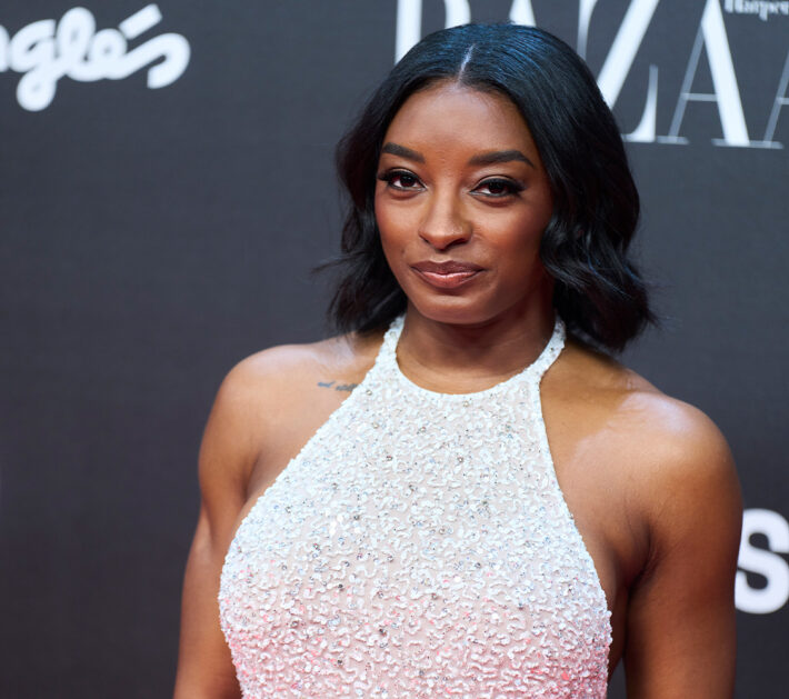 simone biles dress taylor swift wedding