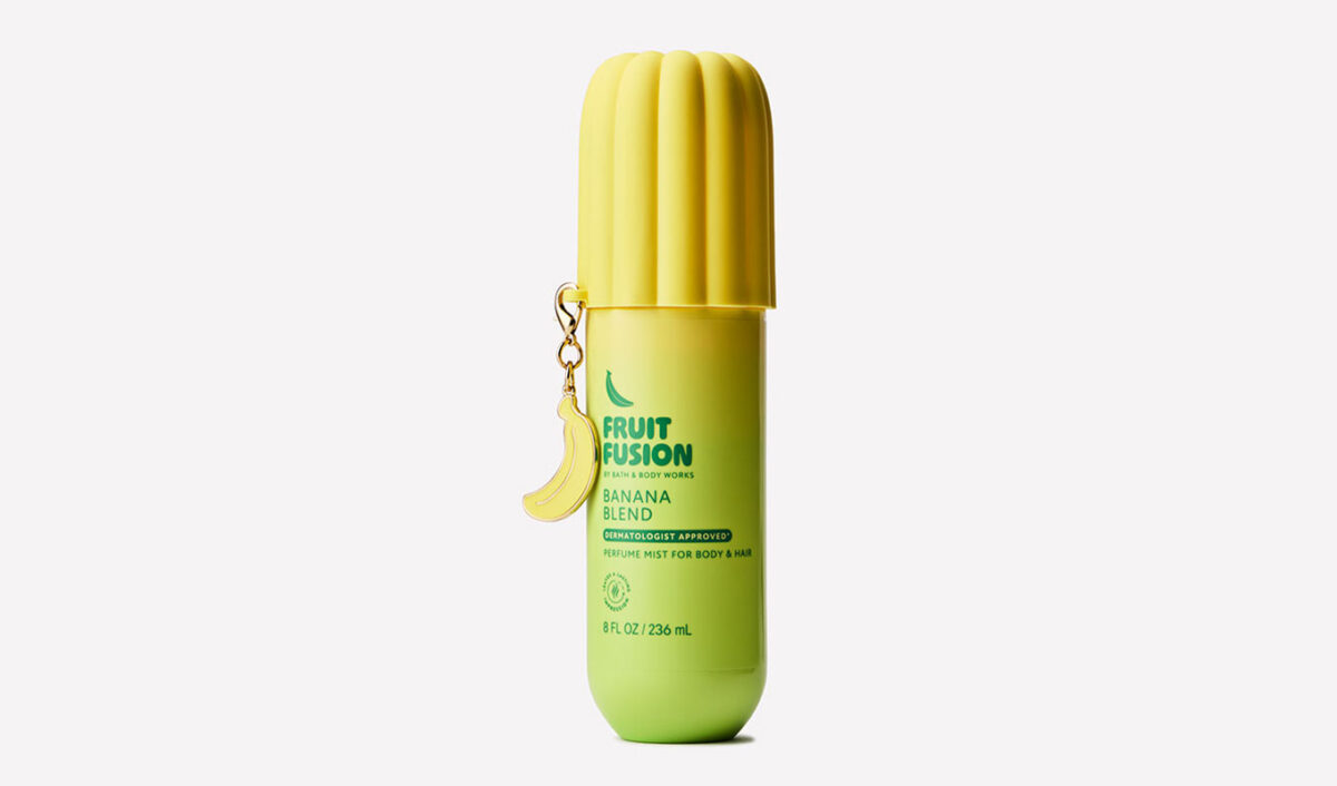 summer scent banana: bath and body works banana blend perfume mist