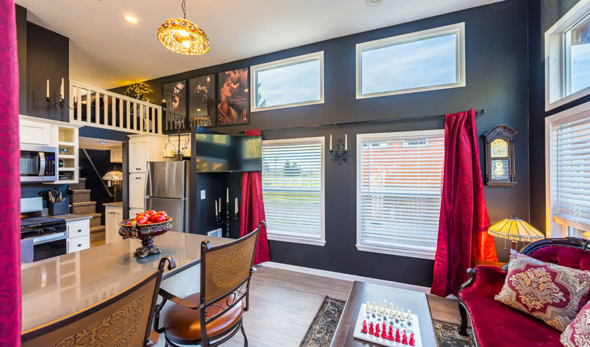 twilight inspired airbnbs: tiny home retreat