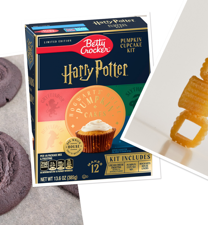 cookies, harry potter kits, brami pasta